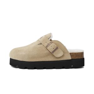 sabot cuir suède Boston
