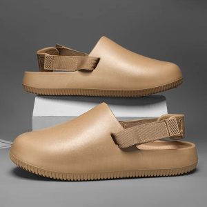 Sabot de Plage pour homme et femme marron