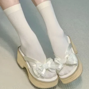 sabot femme bois japonais