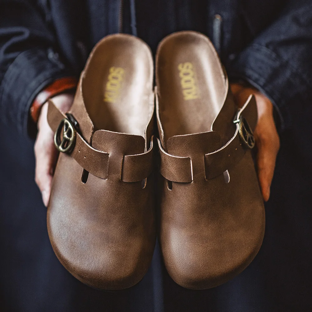 sabot confortable homme daim