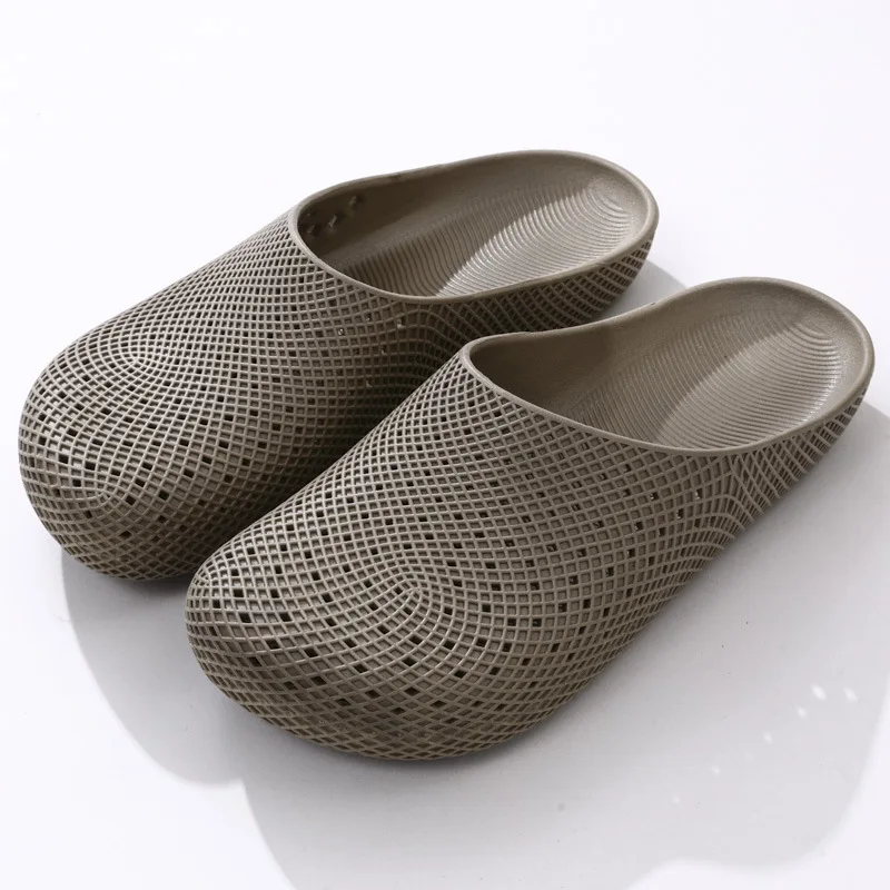 sabot plastique homme marron